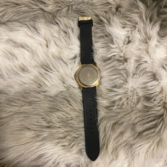 Vintage early 2000s Rocawear glam black and gold rhinestone watch - Picture 5 of 6